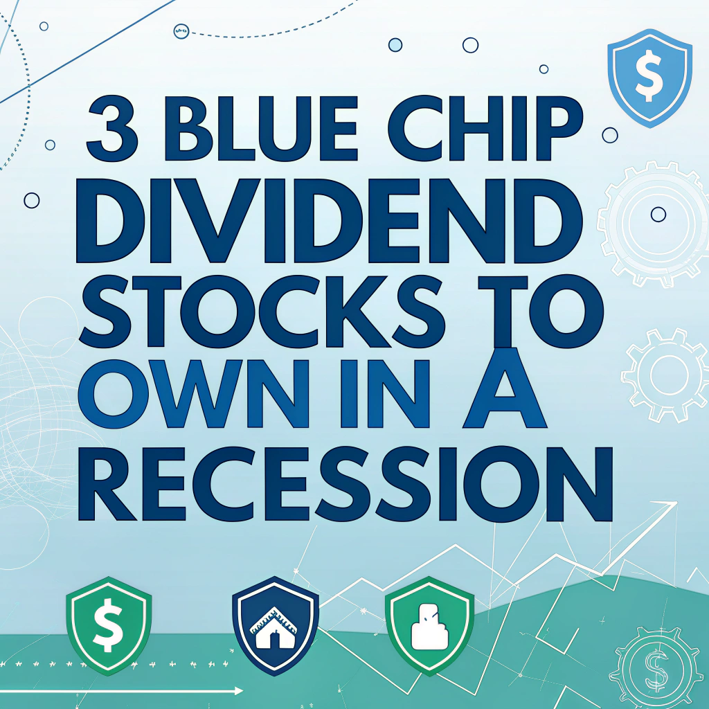 3 Blue Chip Dividend Stocks To Own In A Recession