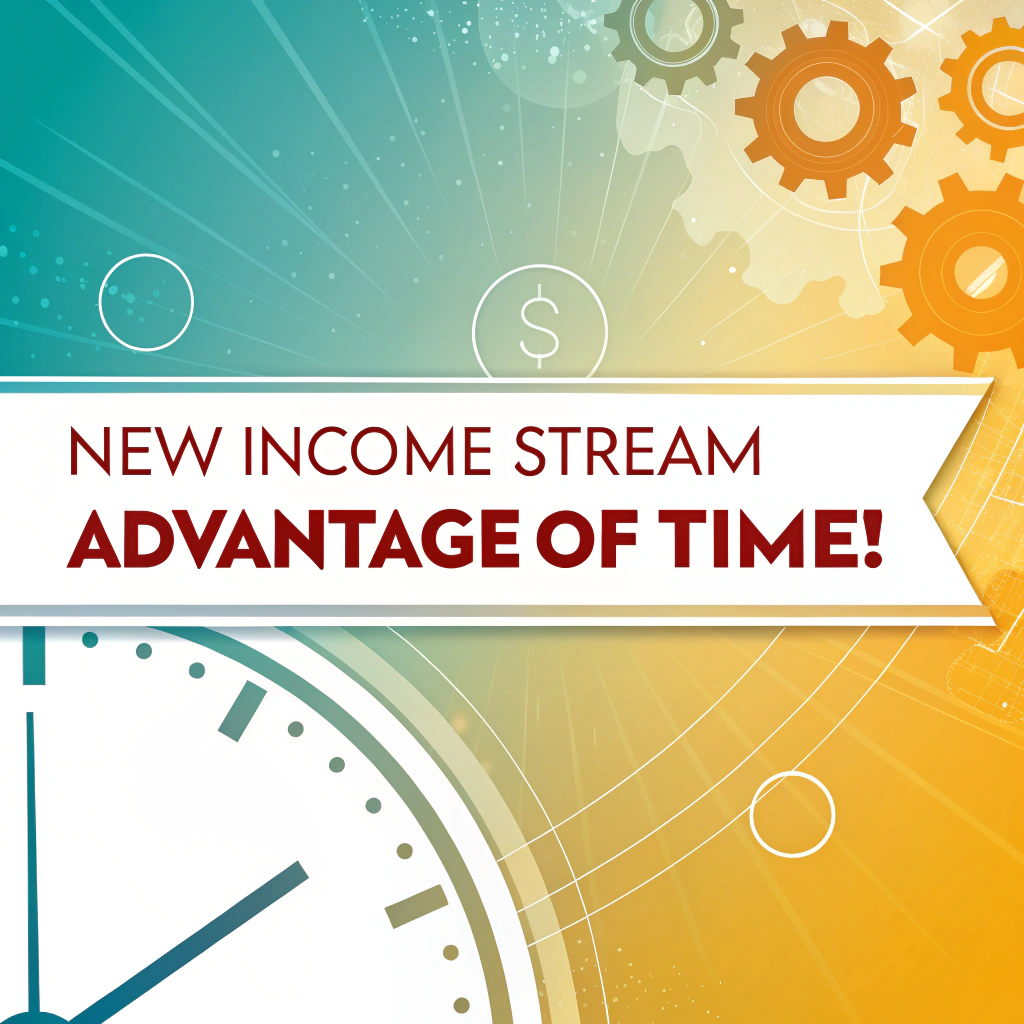 New Income Stream Advantage of Time!